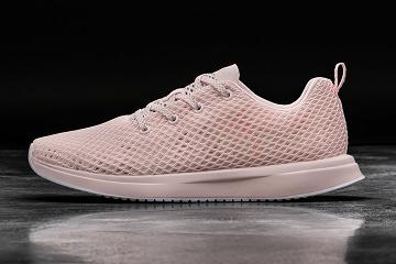 Men's Nobull Mesh Running Shoes Pink | SG O2017K